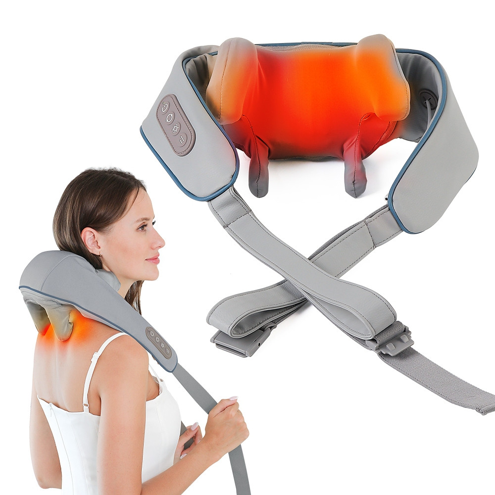Massageador De Pescoço Inteligentes De Compressão Sem Fio Alívio De Dor massageador elétrico profissional massagem