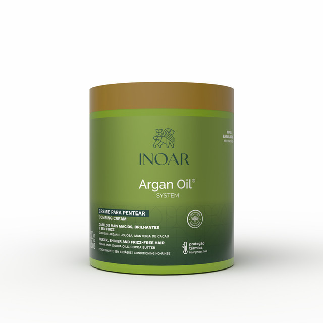 Inoar Argan Creme de Pentear 500g em Oferta na Shopee