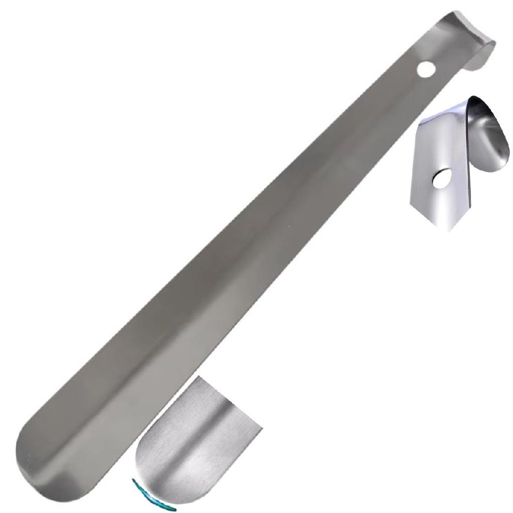 Calçadeira Inox 30cm Calçar Sapatos Tenis Sneaker Sapatenis