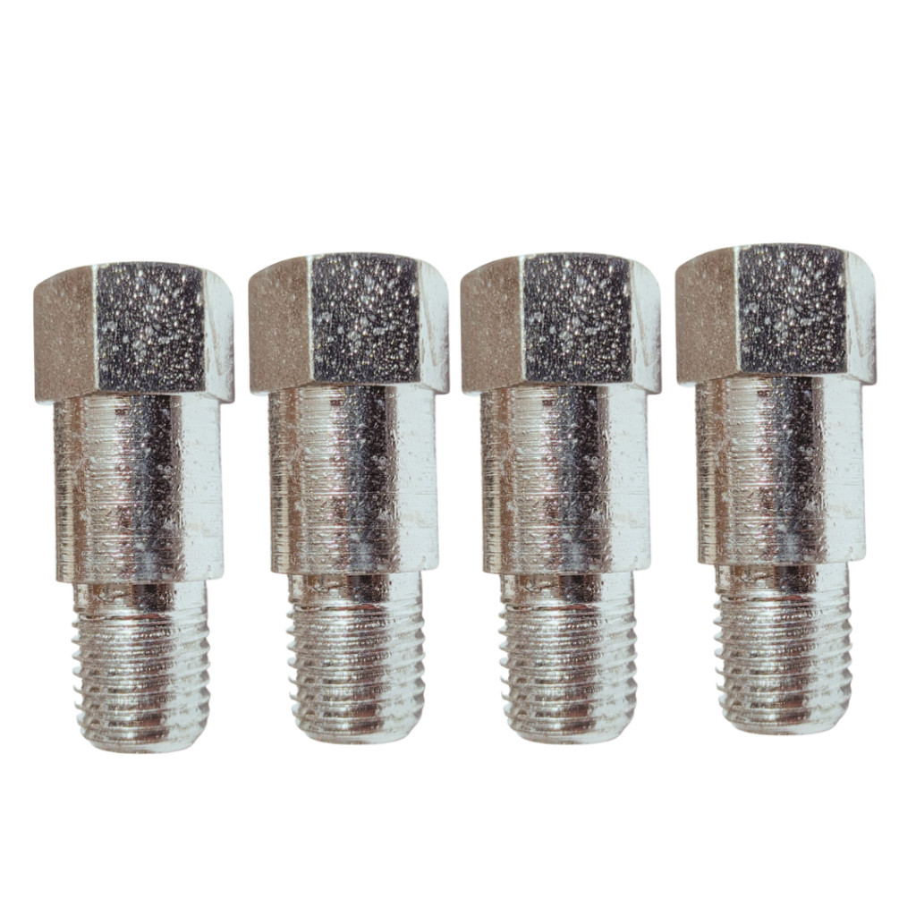 4 Tucho De Vela Cônico Prolongador Ford / Vw Motor Cht