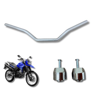 Alta Resistência Kit Guidão Tenerê Modelo XTZ 250 Crosser 250 Lander 250 Prata Par Pezinhos em Oferta na Shopee