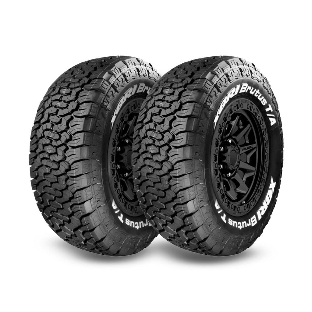 Kit 2 Pneus Xbri 245/70 R16 8PR TL 113/110S Brutus T/A em Oferta na Shopee