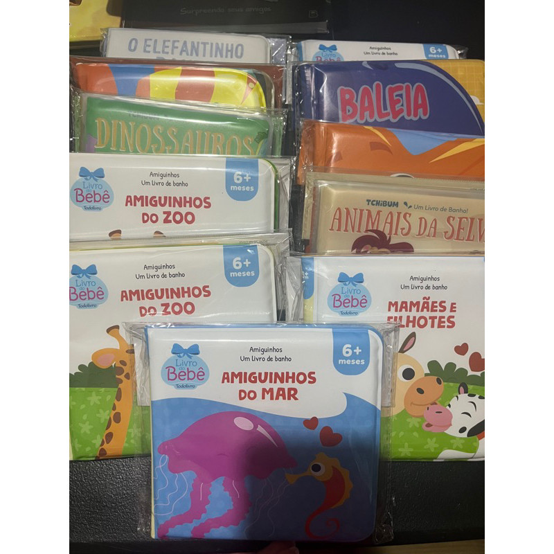 PROMOÇÃO Livros de Banho R$ 16,90 CADA Diversos Modelos - Escolha 1 ou mais em Oferta na Shopee