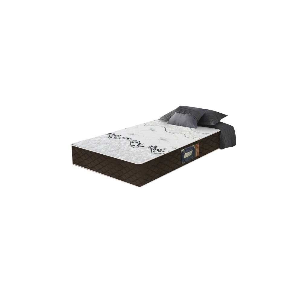 Colchão Solteiro Espuma D28 14cmx88cmx188cm Confort Liso Soft Gazin