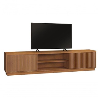 Rack Valencia 2 Portas Ripada Mavaular Naturale em Oferta na Shopee