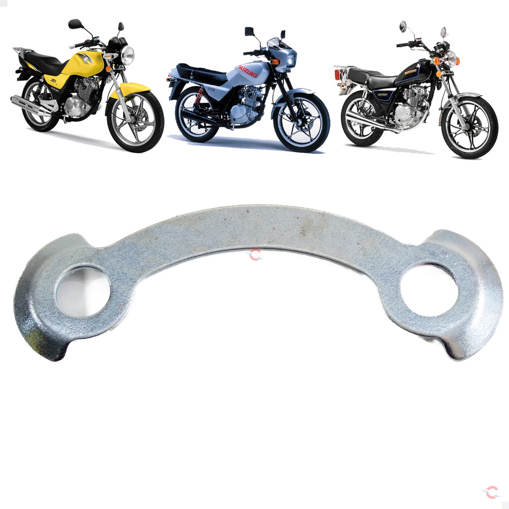 Trava Chapa Metal Coroa Suzuki Yes Katana Intruder 125