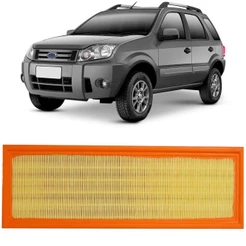 Filtro Ar Ford Ecosport 1.6 2003 A 2012 Tecfil
