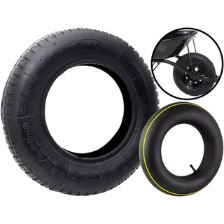 Kit Pneu Com Câmara De Ar Carriola Carrinho De Mão Pedreiro Pneu Completo Fertak em Oferta na Shopee