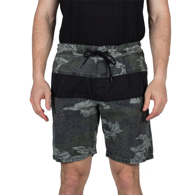 Bermuda Sarja Verde Nicoboco Algodão Rundle Estampada - Men Clothes