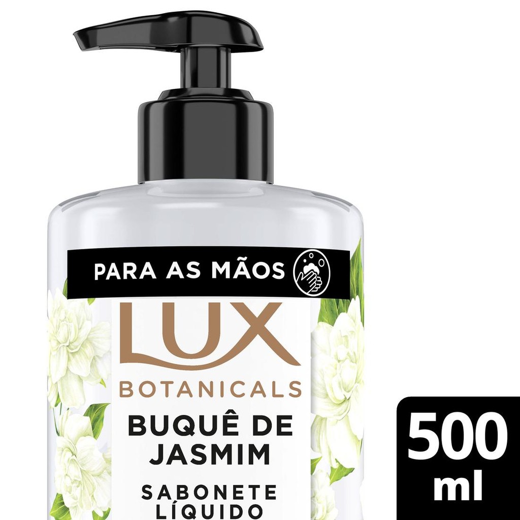 Sabonete Líquido Lux para as Mãos Buquê de Jasmim 500ml em Oferta na Shopee