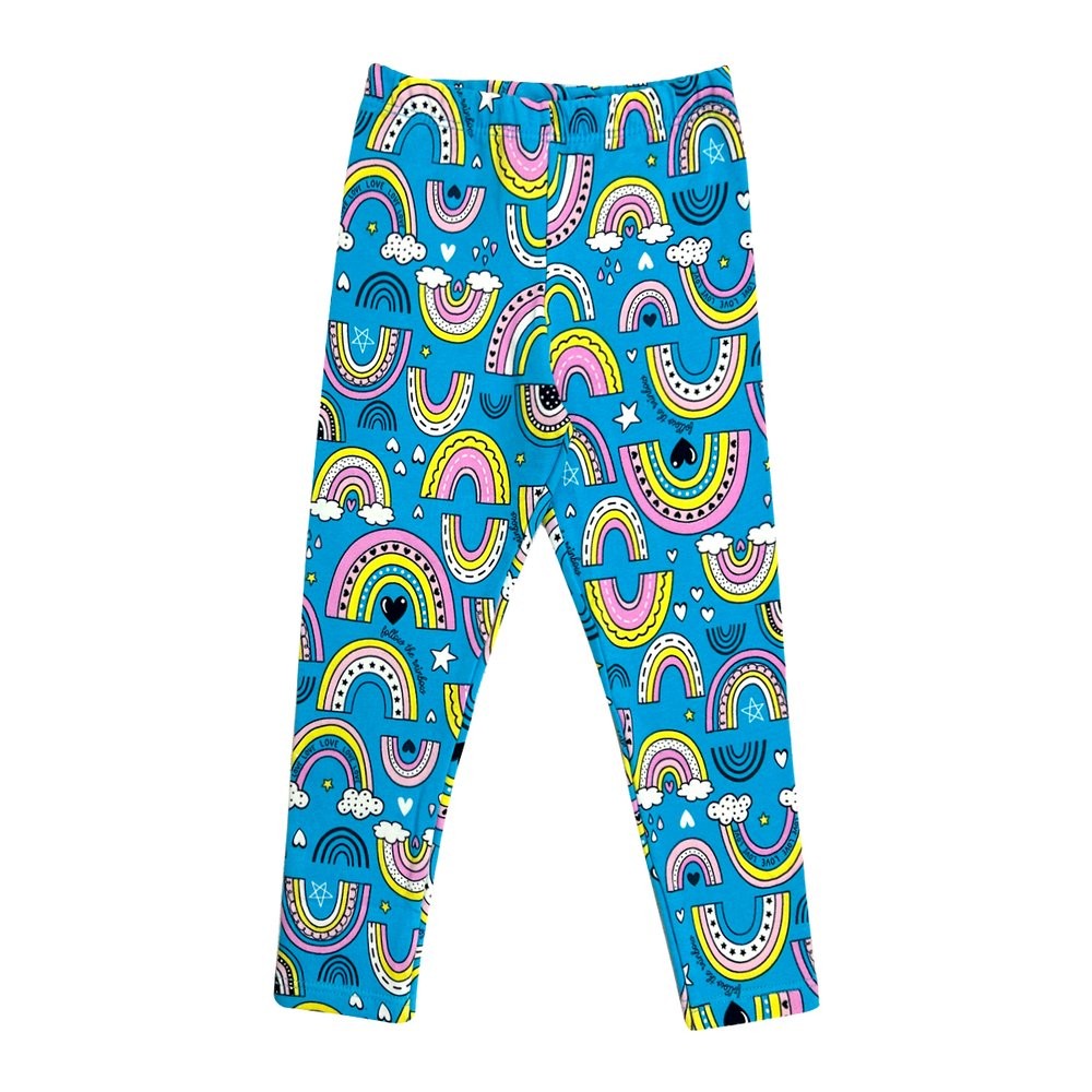 Legging Menina Molecotton Flanelada Arco - Íris - Rovitex em Oferta na Shopee