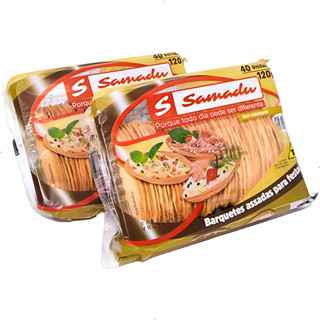 Barquetes Assados Samadu 80 Unidades Para Festas E Eventos em Oferta na Shopee