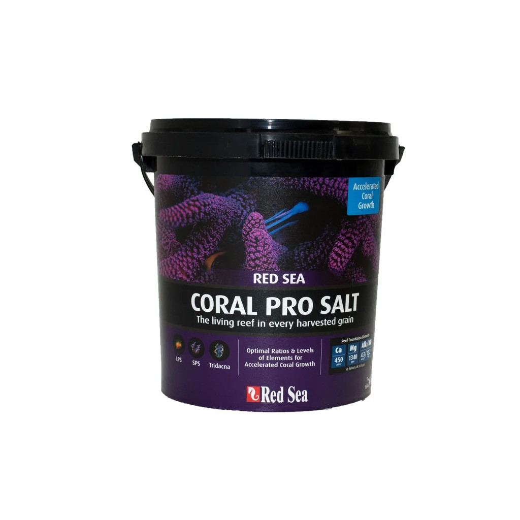 SAL RED SEA CORAL PRO 7KG 210L (BALDE) - Sal marinho