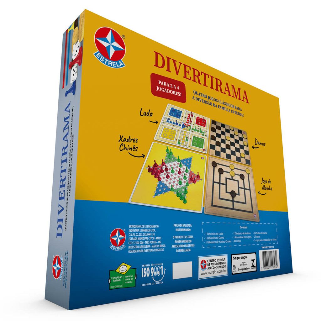 Jogos Divertirama - Brinquedos Estrela em Oferta na Shopee