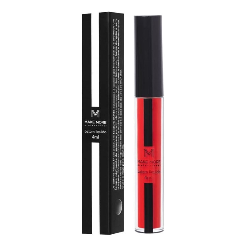 Batom Líquido Hidramate - Make More 4ml