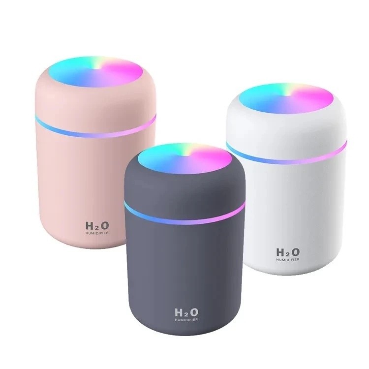H2o Lumen Difusor Oleo Essencial Umidificador Usb 300ml Led em Oferta na Shopee