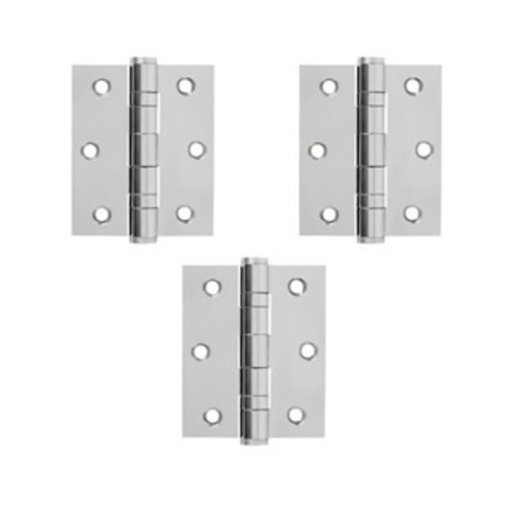 Kit Dobradiças Inoxidável Aço com Parafusos Madeira Porta Reforçadas  12UN 9UN 6UN 3UN Luminax em Oferta na Shopee