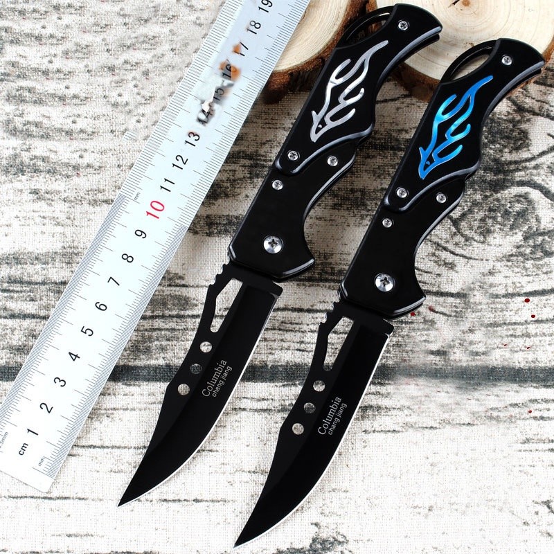 Canivete-A Esportivo Automático Acampamento Caça Pesca 22cm