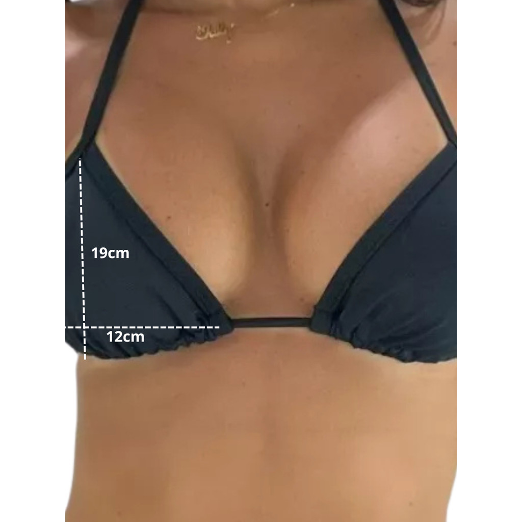 Biquini Regulagem Cortininha  Marquinha Fita Fio Dental Forrado