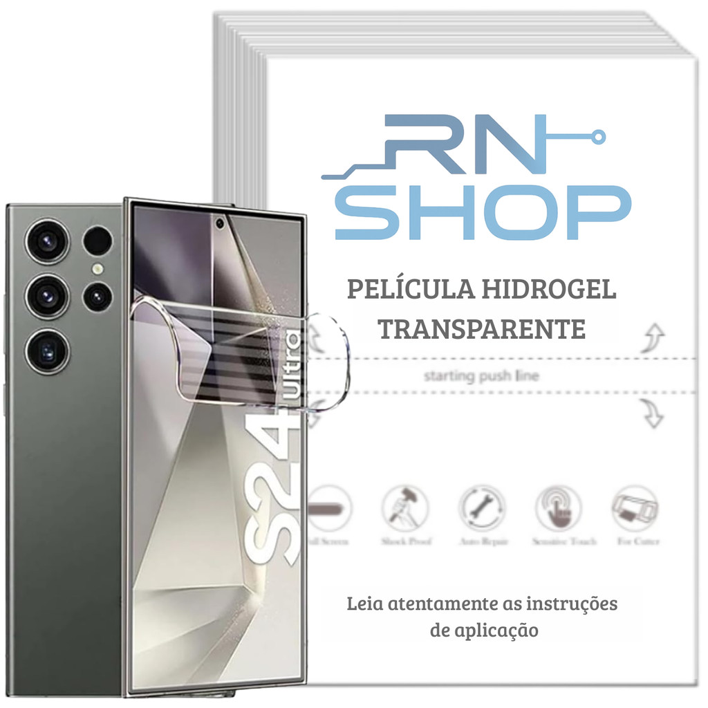 Película De Hidrogel Para Samsung Galaxy Todos Modelos Linha A S M Ultra Fe Note Plus  S25 S24 S23 S22 S21 S20 S10 S9 S8