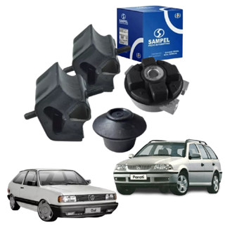 Kit Coxim Motor Ap/Cht E Coxim Cambio GOL G1-G4 PARATI SAVEIRO SANTANA VOYAGE PASSAT VERSAILLES em Oferta na Shopee
