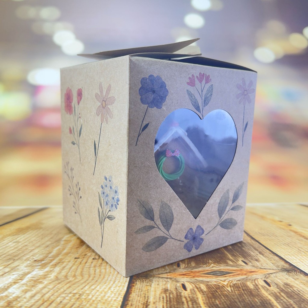 10 CAIXA 10X10X12 cm POP UP COM VISOR DIA DAS MÃES FLORES DO CAMPO   5462 (IDEIA MÃES 2025) em Oferta na Shopee