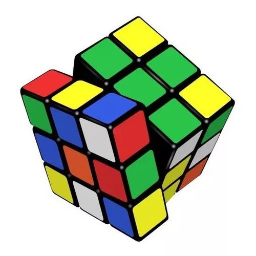 Cubo Mágico 5cm Profissional Clássico Cor Da Estrutura Preto