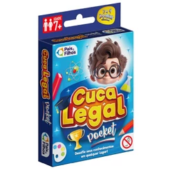 JOGO CUCA LEGAL POCKET PAIS E FILHOS 220 PERGUNTAS 55 CARTAS BRINQUEDO PROFESSOR EDUCATIVO DESAFIO &