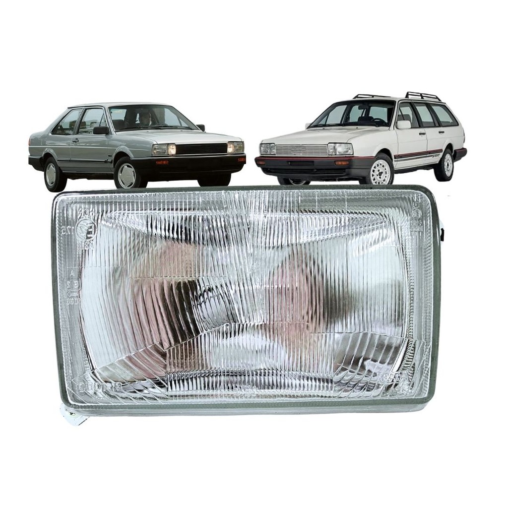 Farol Dianteiro Principal Para Vw Santana Quantum CS/CD/CG/CL/GL 1985 a 1990 Lado Direito 3259410431