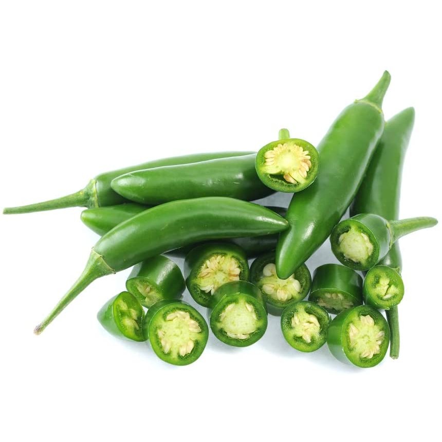Sementes de Pimenta Serrano 200/500 Unidades | Variedade Heirloom | Não Transgênicas | Alta Germinação | Para Horta