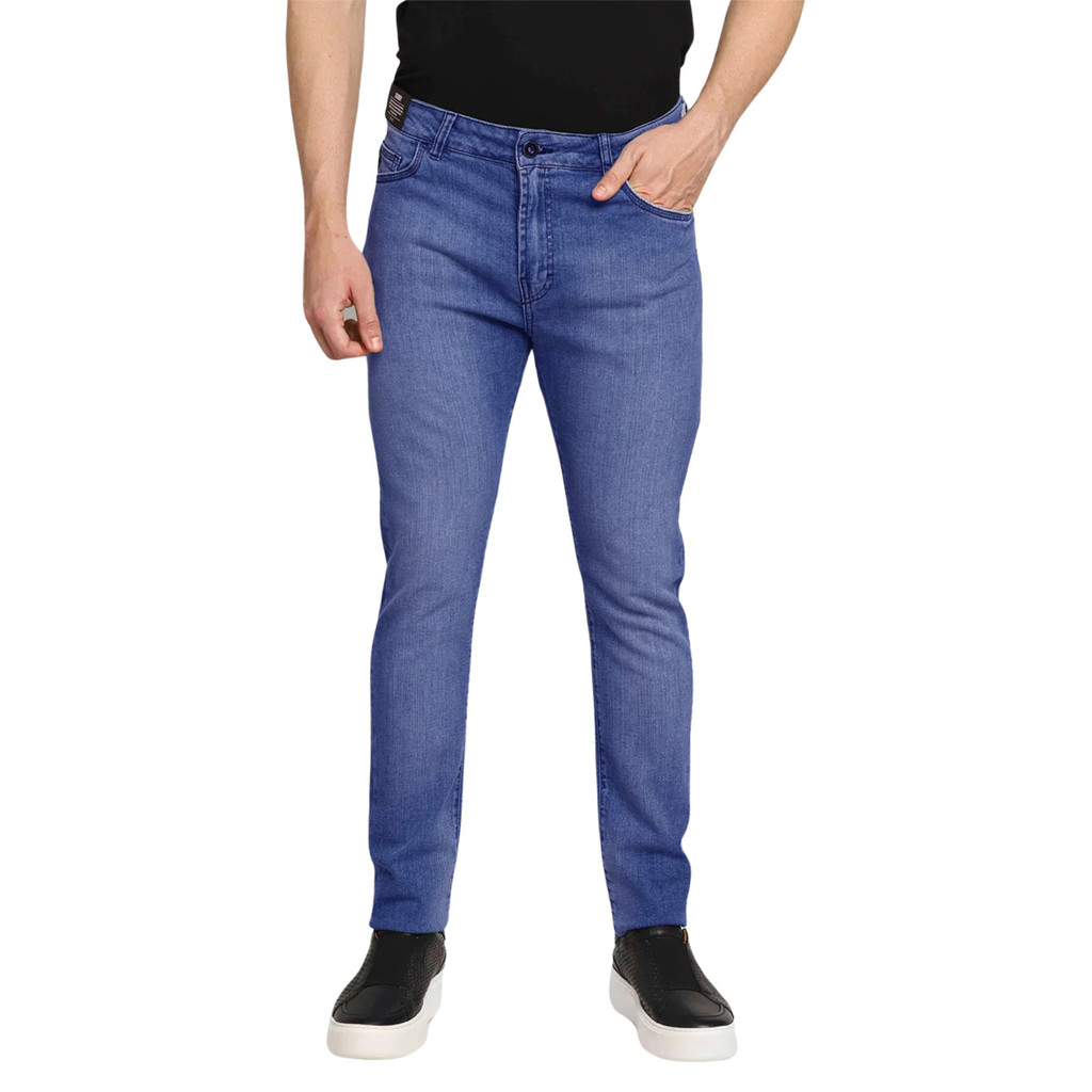 Calça Ellus Jeans Classic Denim Elastic II Straight Et