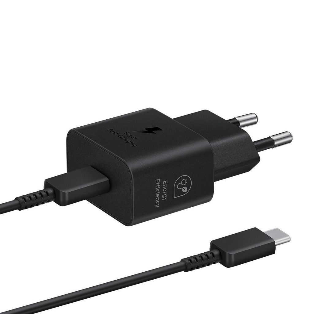 Carregador de Parede Original Samsung - USB-C - Super Fast Charge 25W - Preto - EP-T2510XBPGBR - Mobile & Gadgets