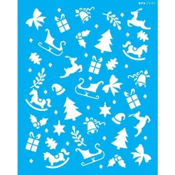 Stencil Opa 20 x 25 cm - Estamparia Natal - 3005