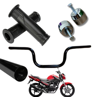 Guidão Mais Pezinho Com Manopla Factor 125 Fazer 150 Yamaha Manini Durabilidade em Oferta na Shopee