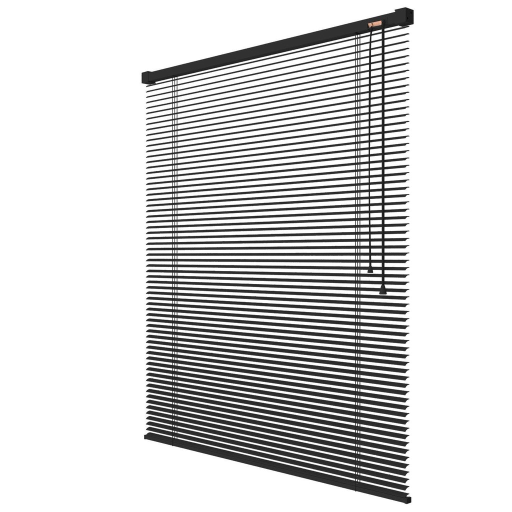 Persiana de PVC Horizontal 50x60cm - Preto em Oferta na Shopee