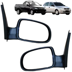 Retrovisor Corsa Montana 2003 2004 2005 Á 2012 Sem Controle