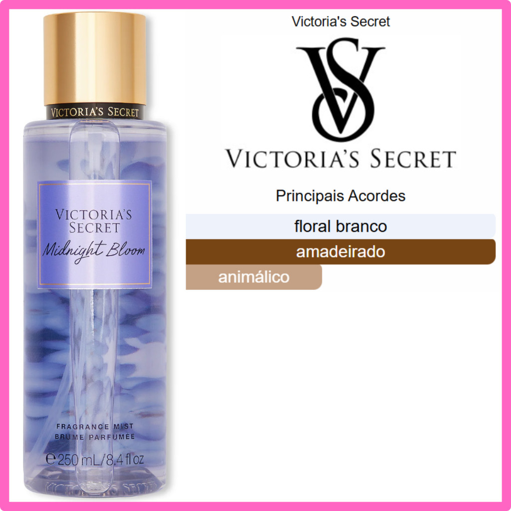 Perfume Victorias Secret Midnight Bloom Body Splash Corporal 250ml | Original