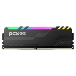 Memoria Gamer Pcyes Udimm 16Gb Ddr4 3200Mhz Black Com Rgb