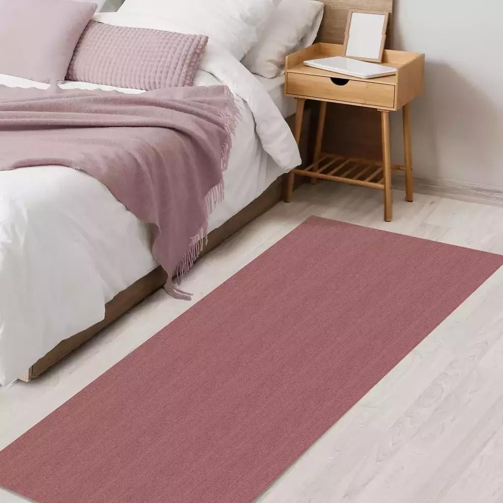 Tapete Passadeira Beira Cama Cairo Antiderrapante 0,65 x 1,50 Telha