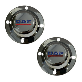 Par Sobre Tampa Cromada Cubo Dianteira DAF Com Emblema em Oferta na Shopee