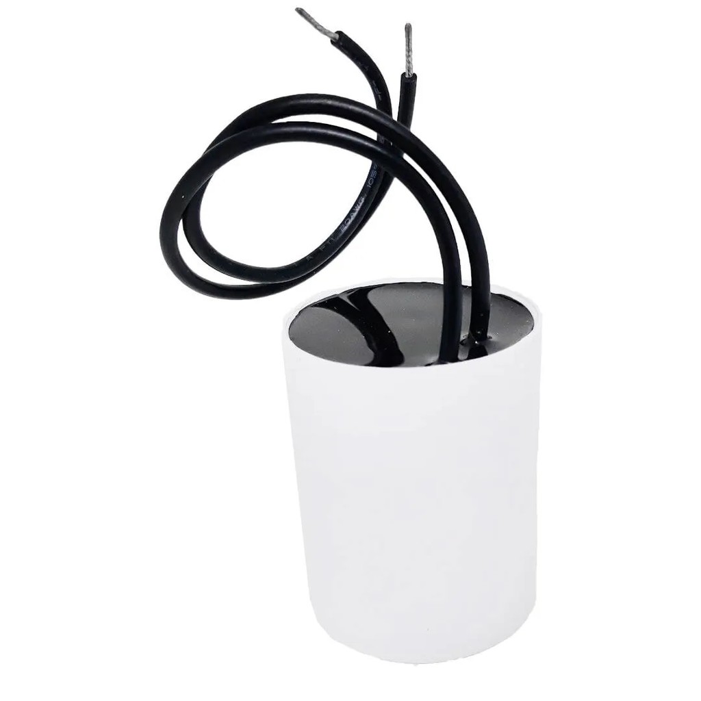 Capacitor De Motor Permanente 60uf 250v 2 Fios 50/60hz