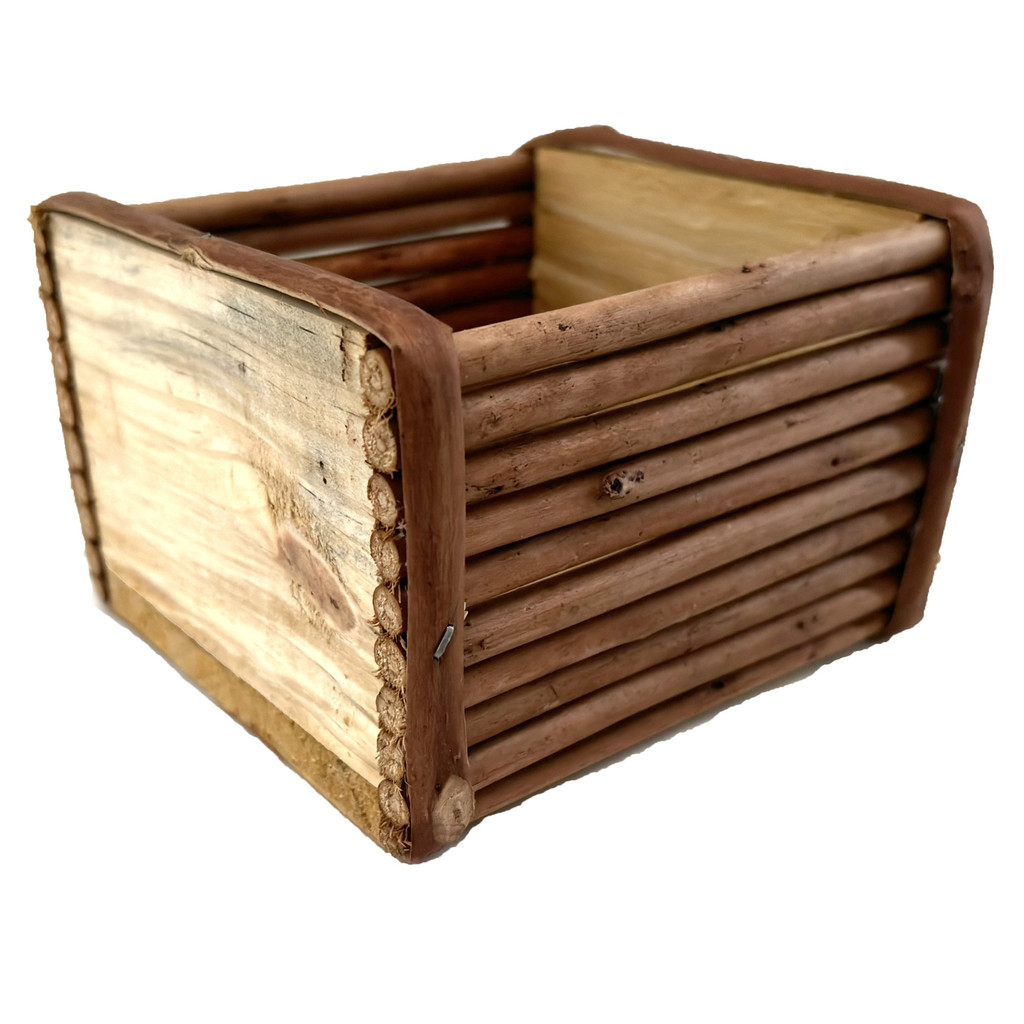 Cachepo Suporte Flores vaso de palito de Vime 11cm Premium