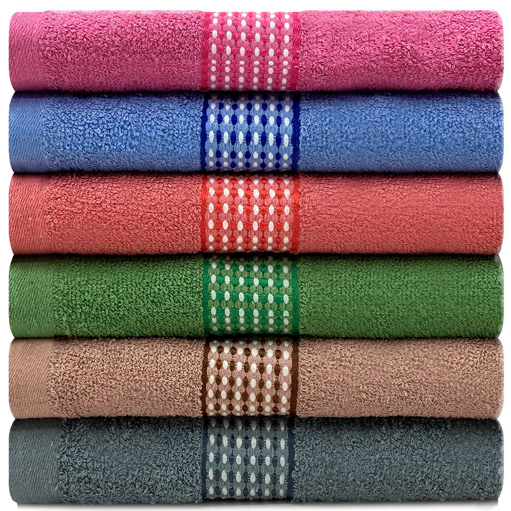 Jogo de Toalhas de Banho 6 Peças Algodão Felpuda Samba Camesa - BF Casa em Oferta na Shopee