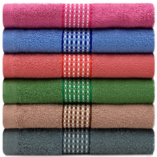 Jogo de Toalhas de Banho 6 Peças Algodão Felpuda Samba Camesa - BF Casa em Oferta na Shopee