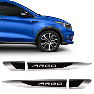 Par De Aplique Lateral Fiat Argo 2018/2019 Emblema Resinado em Oferta na Shopee