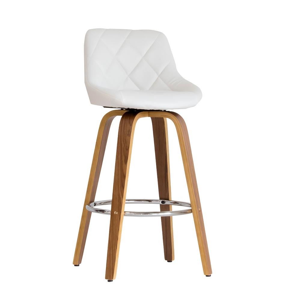 Banqueta Giratória Milano Helmond Branca em Oferta na Shopee