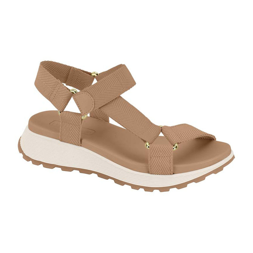 Sandália Feminina Moleca Papete Tratorada Plataforma Tiras em Oferta na Shopee