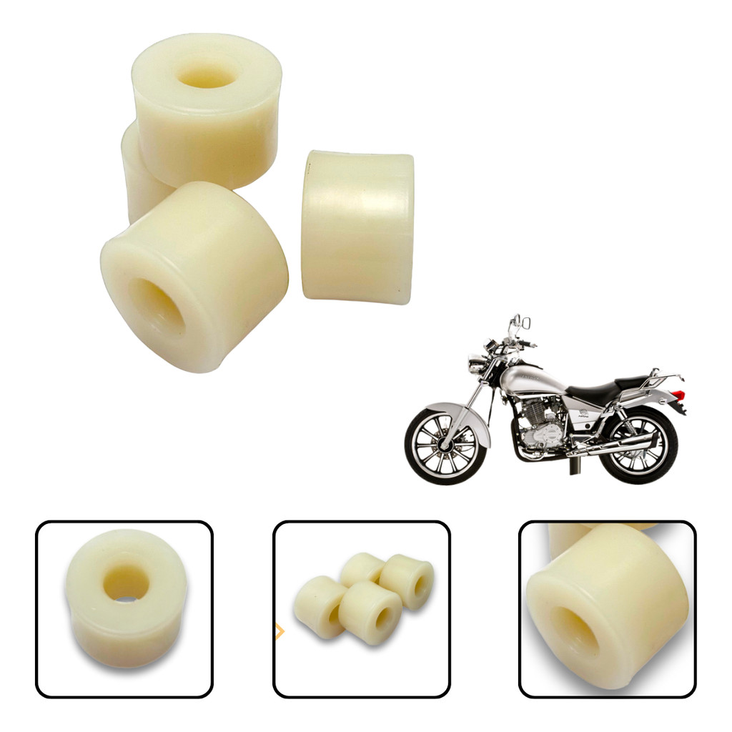 Bucha Coroa Coxim Dafra Kansas 150 Mod Original Nylon 4 Pçs em Oferta na Shopee