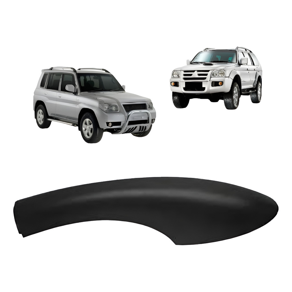 Acabamento Rack D Teto Pajero Traseira Sport Tr4 Preto L D