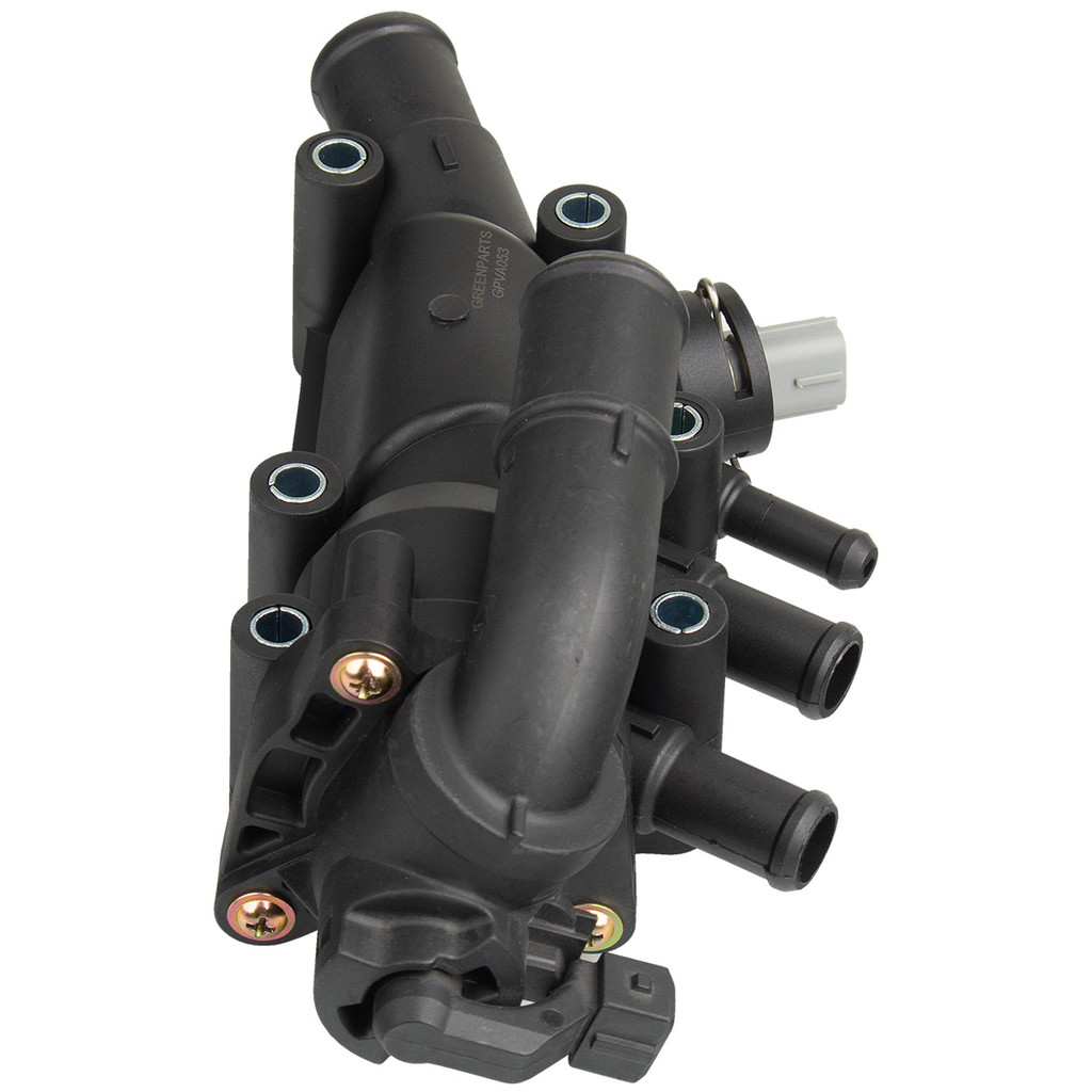 VÁLVULA TERMOSTÁTICA COM CARCAÇA FORD KA 1.0 1.6 8V FLEX - 2008 A 2013 COURIER 1.6 FLEX - 2007 A 2013